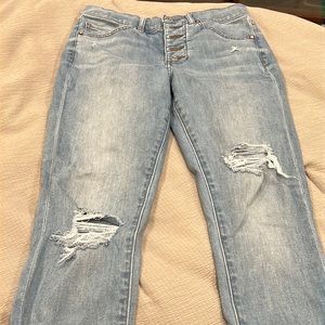 Express 6r distressed jean